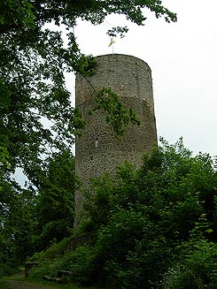 Jesberg Bergfried, Foto: Friedhoff