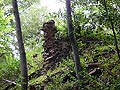 Sch�nstein, Ringmauerrest, Foto: Friedhoff