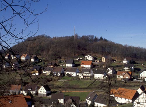 Burgberg Neuenhagen. Foto: J. Friedhoff (2002)