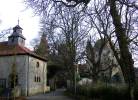 Hauptburg. Im Vordergrund die Kapelle. Foto: G. Rustemeyer 2012