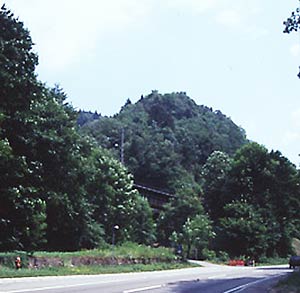 Ansicht des Berges von Norden (H. Wagner 24.6.2003).