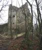 Biely Kamen, Mauerreste in nordwestlichen Teil der Burg.