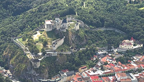 Trenciansky hrad, Luftaufnahme I. Kuzma, A SAV Nitra