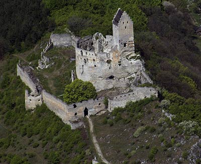 Topolciansky hrad, Luftbild AÚ SAV Nitra