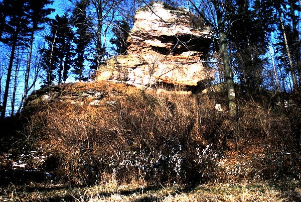 Felsen von Süden   