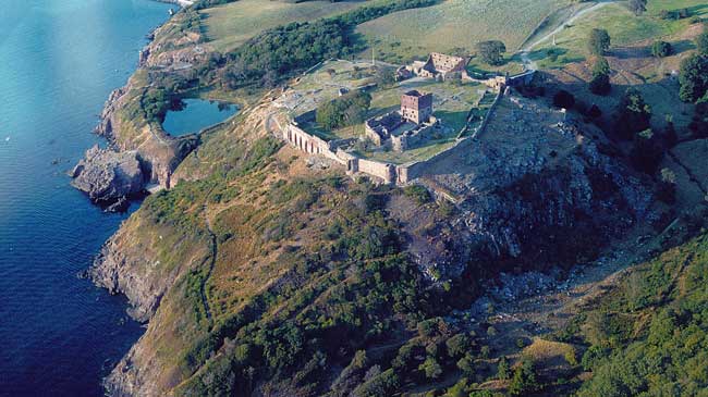 Aerial view, photo: Ole Evers, The Forest and Nature Agency